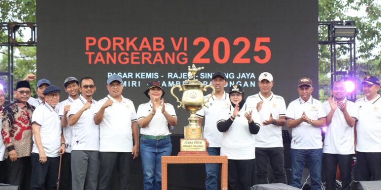 Wabup Intan Nurul Hikmah Resmi Buka PORKAB VI Kabupaten Tangerang 2025