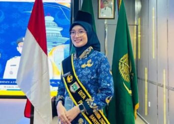 Guru SMPN 22 Kota Serang, Ari Cahyani, Raih Juara 1 Duta KORPRI ASN Tingkat Provinsi Banten 2025