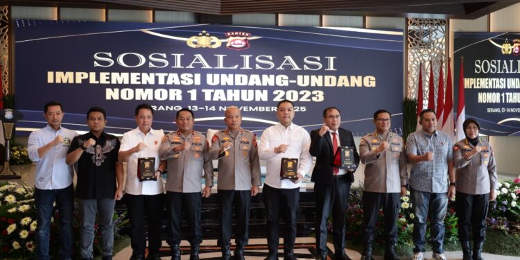 Polda Banten Gelar Sosialisasi Implementasi KUHP Baru, Kapolda: Tonggak Penting dalam Sejarah Hukum Nasional