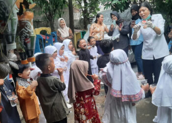 Puskesmas Pagedangan Gelar Pemeriksaan Kesehatan Anak di PAUD dan TK Melati Situgadung