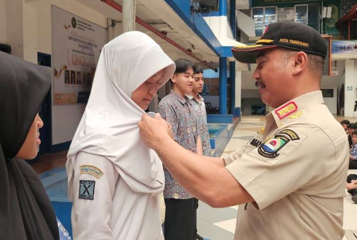 Satpol PP Kota Tangerang Gelar “Goes to School” untuk Cegah Kenakalan Remaja