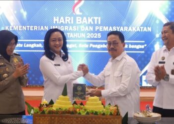 Kanwil Ditjen Imigrasi Banten Gelar Tasyakuran Hari Bakti Kemenimipas ke-1 Tahun 2025