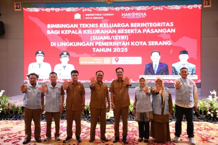 Pemkot Serang Gelar Bimtek Keluarga Berintegritas untuk Perkuat Integritas ASN