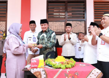 Bupati Tangerang Resmikan Gedung SDN Pancar Budaya di Teluknaga Saat Peringatan Maulid Nabi