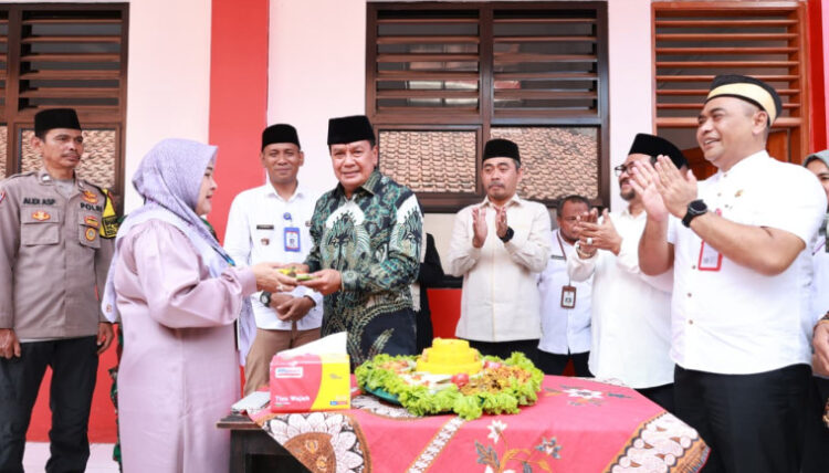 Bupati Tangerang Resmikan Gedung SDN Pancar Budaya di Teluknaga Saat Peringatan Maulid Nabi