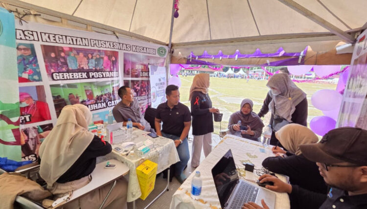 Puskesmas Kosambi Buka Layanan Cek Kesehatan Gratis di HKN ke-61