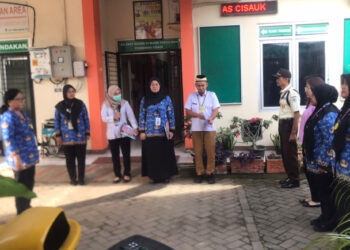 Puskesmas Cisauk Gelar Apel Rutin Sekaligus Peringati Hari Pahlawan Nasional