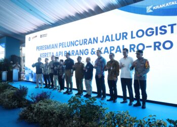 Kapolda Banten Hadiri Peluncuran Jalur Logistik Multimoda di Cilegon