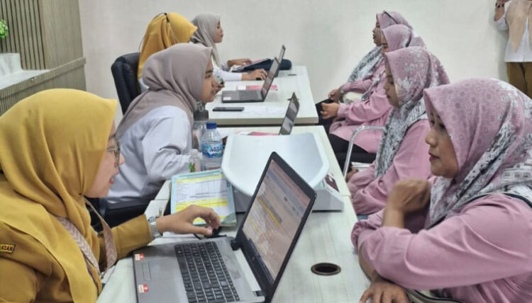 Puskesmas Tigaraksa Gelar Assessment 25 Keterampilan Dasar Posyandu di Kelurahan Kaduagung