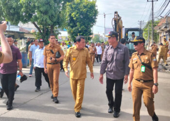 Bupati Tangerang Tinjau Revitalisasi Drainase di Kutajaya