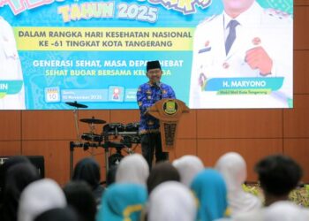 Wali Kota Tangerang Ajak Remaja Jadi Penggerak Hidup Sehat Lewat Gebyar Remaja “Pejuang Bugar”