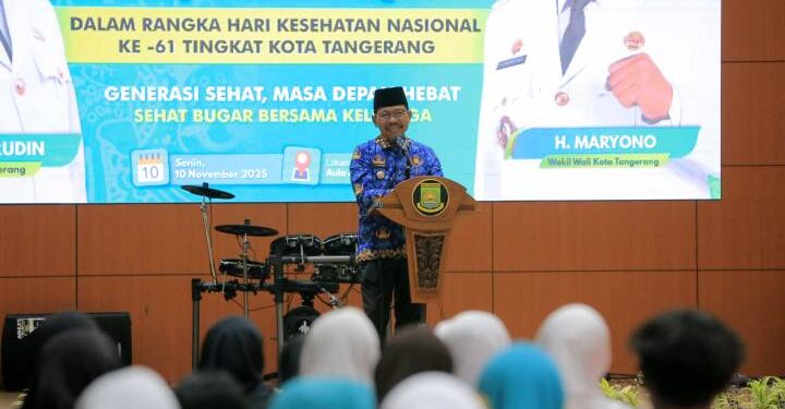 Wali Kota Tangerang Ajak Remaja Jadi Penggerak Hidup Sehat Lewat Gebyar Remaja “Pejuang Bugar”