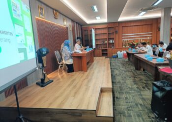 Diskominfo Kabupaten Serang Berikan Pelatihan Pengelolaan Website untuk Puskesmas