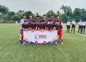 Tim Sepak Bola Popnas Banten Torehkan Dua Kemenangan, Berpeluang Juara Grup C