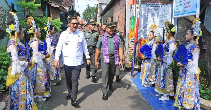Kampung Jimpitan KB2 Wakili Kodam Jaya di Lomba Kampung Pancasila Nasional