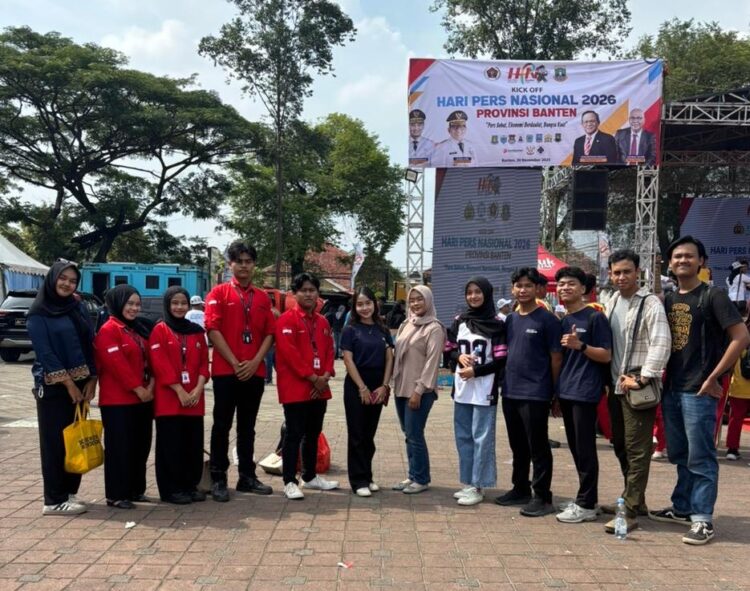 Kick Off HPN 2026 dan Jalan Santai Bersama Kapolri, diikuti Mahasiswa Unsera