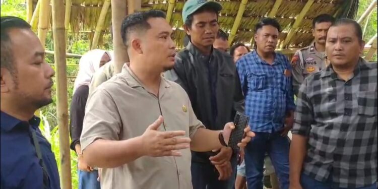 DPRD Kota Serang Sidak Galian C Diduga Tak Berizin di Taktakan