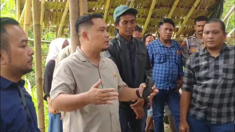 DPRD Kota Serang Sidak Galian C Diduga Tak Berizin di Taktakan