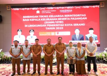 Pemkot Serang Gelar Bimtek Keluarga Berintegritas untuk Perkuat Aparatur Kelurahan