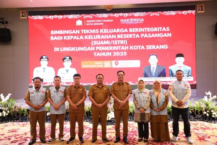 Pemkot Serang Gelar Bimtek Keluarga Berintegritas untuk Perkuat Aparatur Kelurahan