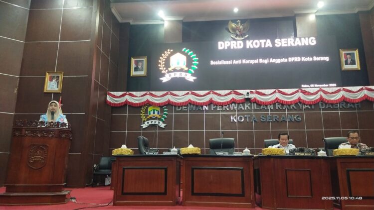Forpak Banten Apresiasi DPRD Kota Serang Jadi Agen Perubahan Pencegahan Korupsi