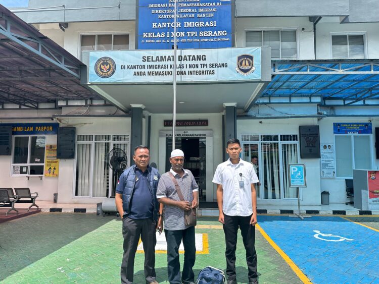 WNA Bangladesh Dideportasi Imigrasi Serang karena Langgar Aturan Keimigrasian