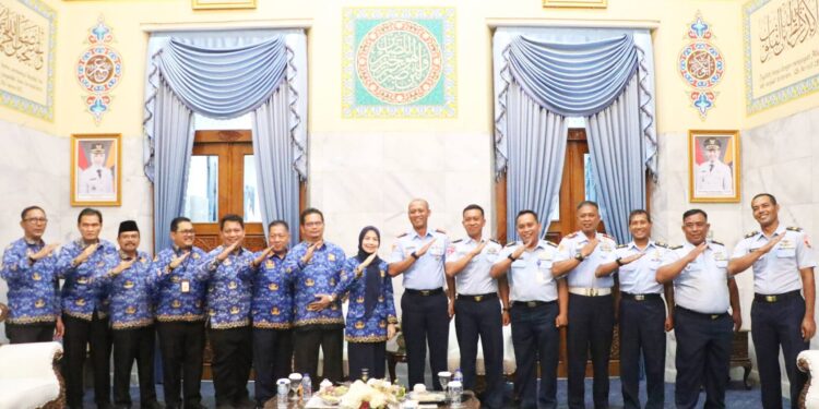 Pemkab Serang dan Lanud Gorda Jalin Kolaborasi Strategis: Dari Penataan Pasar Tradisional hingga Penguatan Pelayanan Publik