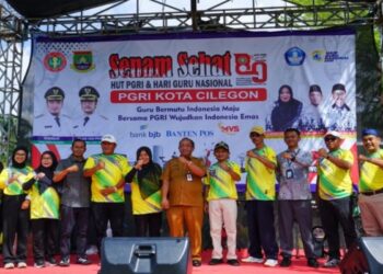 Peringatan Hari Guru Nasional dan HUT ke-80 PGRI di Kota Cilegon