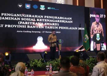 Pemkot Tangerang Raih Terbaik III Paritrana Award Banten 2024