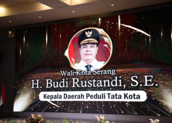 Wajah Baru Kota Serang Berbuah Apresiasi, Wali Kota Budi Rustandi Raih Penghargaan Kepala Daerah Peduli Tata Kota