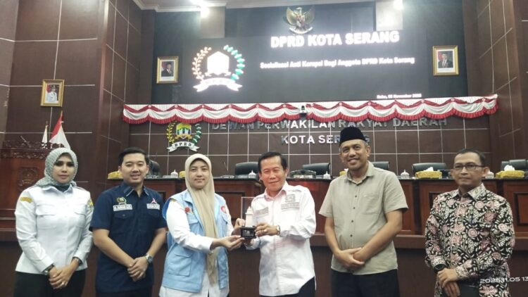 DPRD Kota Serang Tegaskan Komitmen Wujudkan Pemerintahan Bersih dan Bebas Korupsi