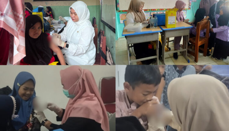 BIAS 2025 di Pasir Jaya Berjalan Lancar, Tiga Sekolah Jadi Sasaran Imunisasi DT dan Td
