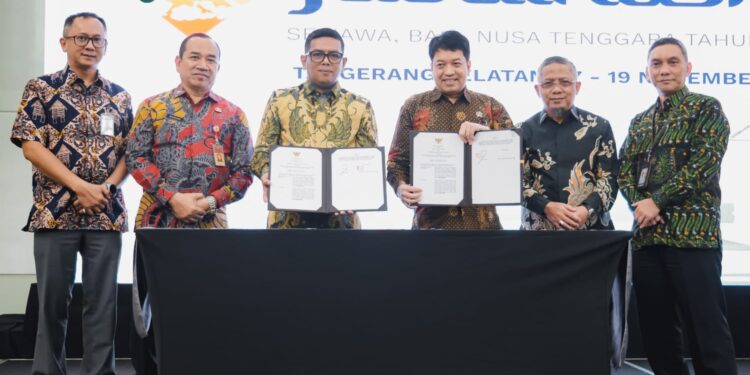 Pemprov Banten dan BPS RI Tandatangani Nota Kesepahaman Penguatan Data Statistik