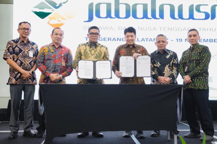 Pemprov Banten dan BPS RI Tandatangani Nota Kesepahaman Penguatan Data Statistik