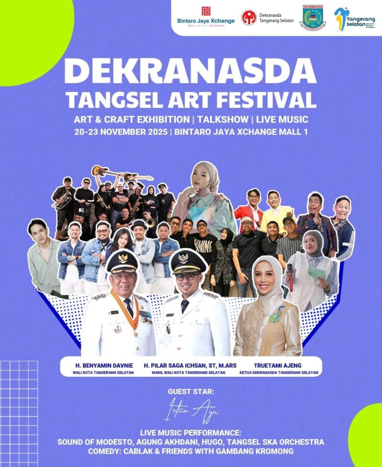Dekranasda Tangsel Hadirkan “Tangsel Art Festival 2025” di BXc Mall