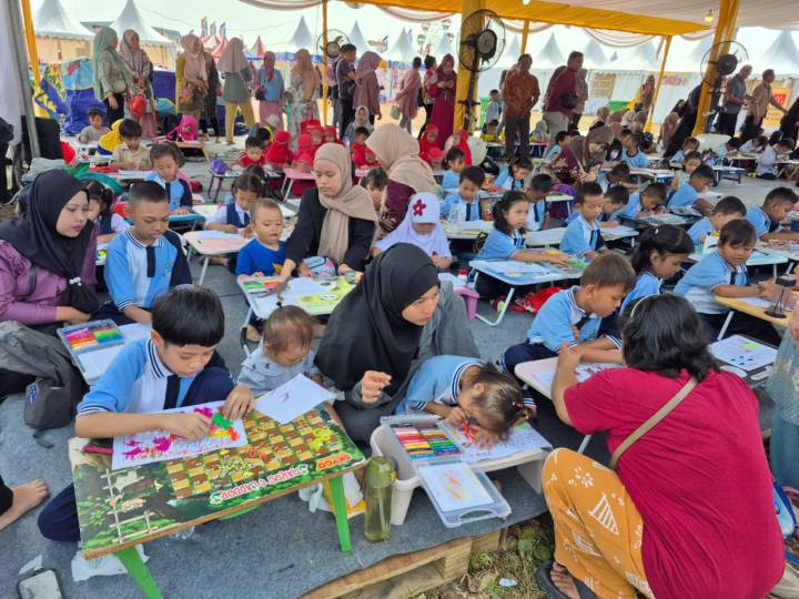 “Benda Fair 2025 Meriah! 200 Peserta Cilik Bersaing Warnai Lapangan, Camat: Ini Investasi Masa Depan Benda”