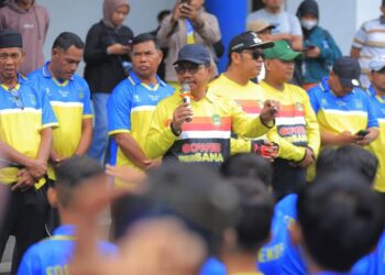 Wali Kota Lepas 75 Atlet Muda FORSSEKOT ke Piala Kadin Bandung Barat, Tegaskan Komitmen Cetak Generasi Emas Sepak Bola Tangerang