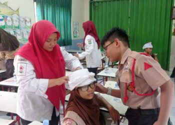 Ratusan Siswa SD Dilatih Jadi “Dokter Kecil”, PMI Siapkan Generasi Penolong Sejak Dini