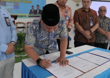 Perumda Tirta Benteng Teken Pakta Integritas Antikorupsi, BPKP Banten Beri Apresiasi