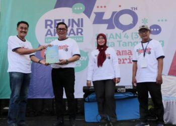 Penuh Nostalgia! Wakil Wali Kota Maryono Hasan Kembali ke SMA Negeri 4 dalam Reuni Akbar Lintas Angkatan