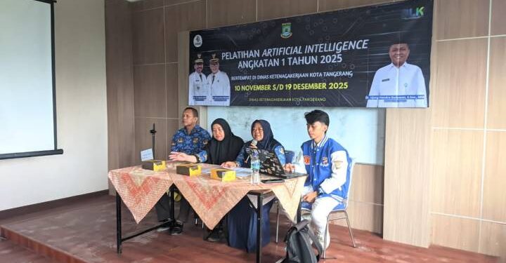 BLK Kota Tangerang Luncurkan Pelatihan AI Pertama, Cetak Tenaga Kerja Siap Hadapi Era Digital
