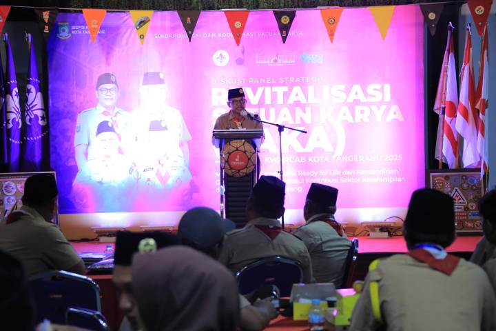 Sachrudin Buka Diskusi Revitalisasi Saka Pramuka: Cetak Generasi Muda Siap Hidup & Tangguh 2045