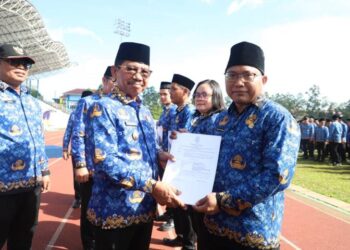 Pemkot Tangerang Resmi Lantik 5.591 PPPK Paruh Waktu: Ribuan Pegawai Penuhi Stadion, Antusiasme Pecah Sejak Pagi