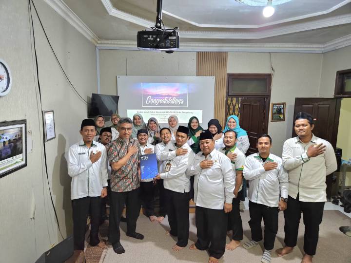 BAZNAS Kota Tangerang Pertahankan Sertifikat ISO 9001:2015, Bukti Tata Kelola Zakat Makin Profesional
