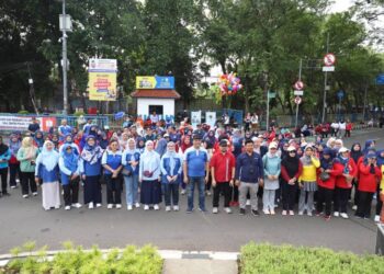 Semangat Baru Lawan TBC! Pemkot Tangerang Gencarkan Aksi TOSS-TBC di CFD Tugu Adipura