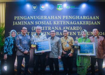 Tangsel Raih Peringkat Terbaik Kedua Paritrana Award 2025, Komitmen Perlindungan Pekerja Terus Diperkuat