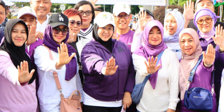 Peringati Hari Kesehatan Nasional ke-61, Pemkab Tangerang Gelar CFD dan Kampanye TOSS TBC