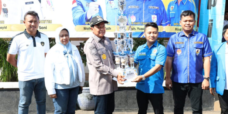 Bupati Tangerang Buka Lomba Keterampilan Baris-Berbaris di Kecamatan Mauk