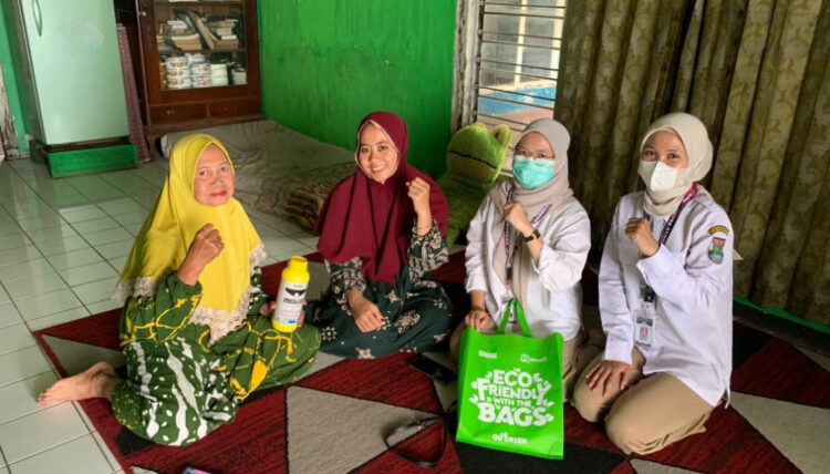 UPTD Puskesmas Pagedangan Lakukan Penyelidikan Epidemiologi di Kelurahan Medang untuk Tekan Kasus DBD