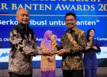 Pemkot Tangerang Raih Penghargaan Pelopor Pelayanan Publik Digital di Kabar Banten Awards 2025